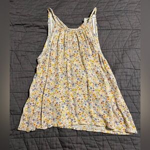 Floral tank top blouse
